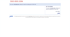 Desktop Screenshot of doc-doc.com